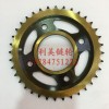 摩托车链轮。